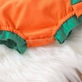 thumbnail image 6 of TBWNWG Infant Halloween Costume,Baby Girls Halloween Pumpkin Romper Outfit Sleeveless Jumpsuit with Hat Cute for Party Play,Size 12-18 Months, 6 of 6