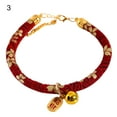 thumbnail image 2 of Walbest Cat Collar with Bell Adjustable Chinese Style Pendant Collar Spring Festival Christmas for Pet Dog Cat, 2 of 7