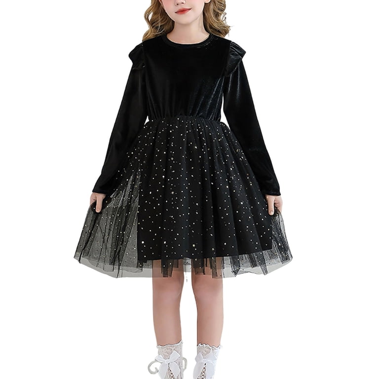 long sleeve black tutu dress Black wrap tulle dress #1174