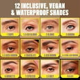 NYX Professional Makeup Micro Vegan Eyebrow Pencil, Cool Ash Brown, 0.003 oz