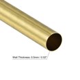 thumbnail image 3 of Uxcell Brass Tubing Seamless Straight Pipe Tube 19mm x 0.5mm x 200mm, 3 of 5