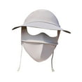 thumbnail image 3 of Mascarilla facial de verano multifuncional con protección solar para correr y montar a caballo. gris, 3 of 9