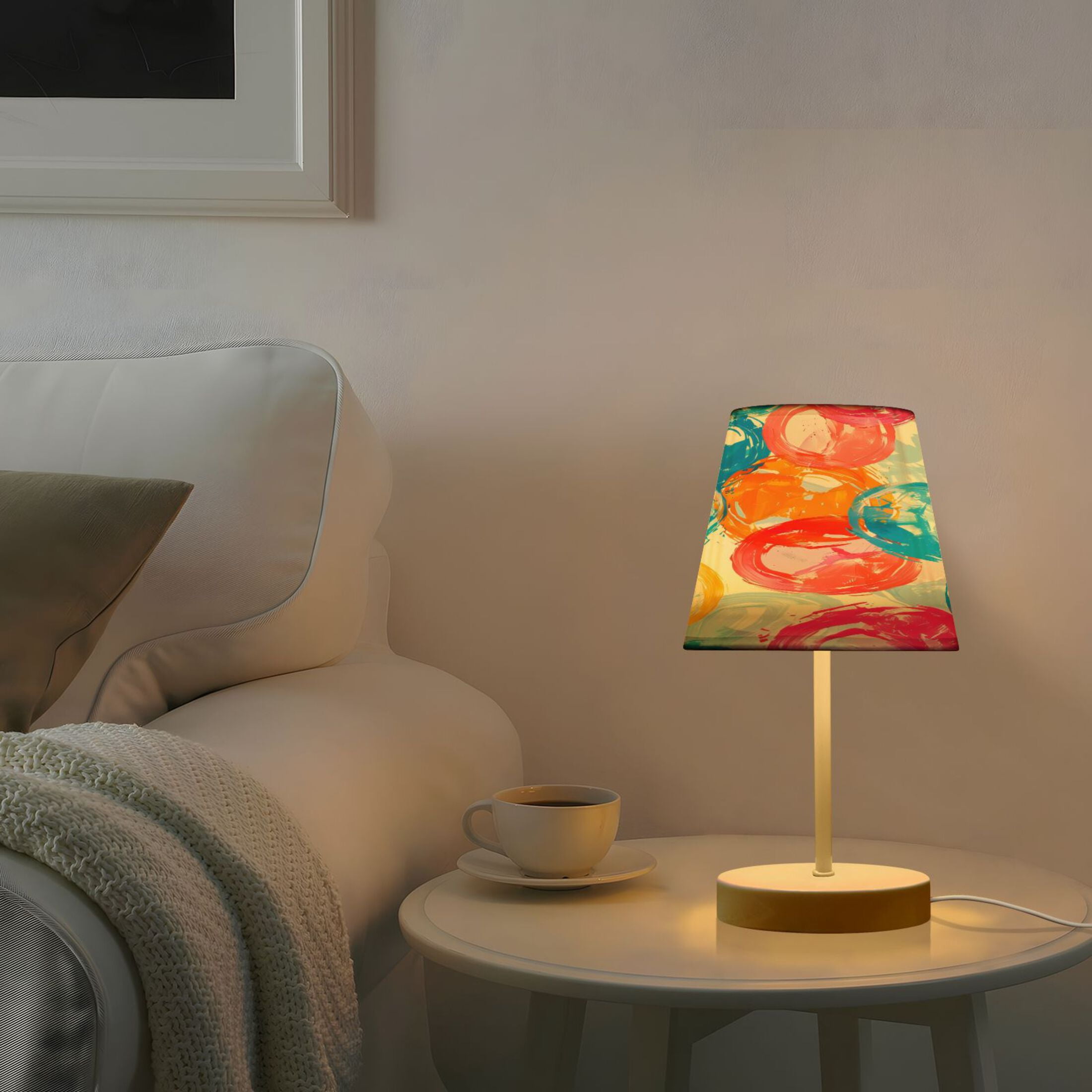 Table Lamp Small 5.9x10.8 Inches Table Lamps Night Light Tools & Home Improvement Bedroom Lamp Guest Room Lamp Study Lamp Office Lamp Color Oil Bubble