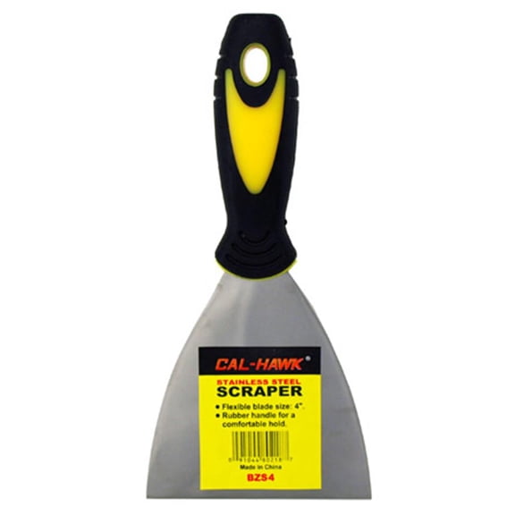 Cal Hawk Tools 4" Stainless Steel Scraper