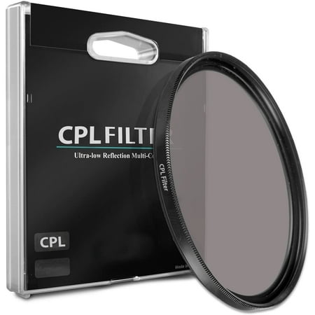 Image of 49mm CPL Circular Polarizer Filter for Sony 24mm f/1.8 Carl Zeiss Sonnar Lens