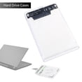thumbnail image 2 of Necvior 2.5inch SATA to USB3.0 Tool Frees Externals Hard Drive Enclosure Optimized for SSD, Support UASP SATA3.0 Plastic Case, 2 of 8