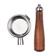 thumbnail image 3 of Resolver Portafiltro desnudo sin fondo de acero inoxidable de 58 mm y 2 orejas Cesta de filtro de taza con mango de café de madera para GAGGIA CLASSIC EVOLUTION ESPRESSO BABY CLASSIC NEW BABY Eccomum  Resolver, 3 of 7