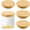 4, variant on TT-Yogurt Jar Lids Set Reusable Bamboo Wooden Round Canning Lids with Silicone Sealing Rings Compatible with Oui Yogurt Jars Not Included(4 Pack)