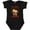 AB-Black, variant on My Nana Loves Me Monkey Boys or Girls Baby Bodysuit