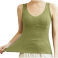 thumbnail image 2 of Yuzhih Thermal Tank Tops for Women Sleeveless Fleece Lined Underwear Top Warm Camisole Base Layer Vest, 2 of 3