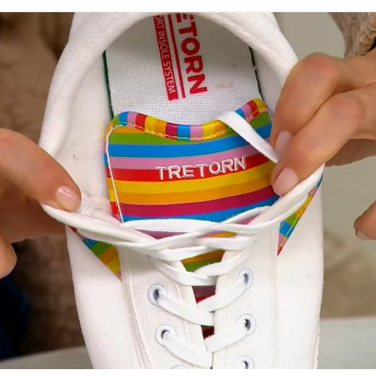 Tretorn® Size Nylite Plus Sneakers in Rainbow Canvas