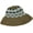 Green, variant on Men Bucket Hat Wide Brim Ethnic Style Knitted Hats Retro Outing Jacquard Weave Warmth Hand-Woven Fisherman Hat