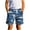 Dark Blue#11, variant on Fesfesfes Kids Fashion Boys Girls Casual Printed Summer Beach Shorts Adjustable Waist Swim Shorts for Outdoor Play(Orange#5,11-12 Years)