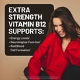 thumbnail image 2 of NatureWise Vitamin B12 Extra Strength 2500mcg - B12 Supplement for Energy + Mental Clarity & Nervous System Support - Easy-to-Swallow, Vegan & Non-GMO - USA Manufactured - 60 Tablets[60-Day Supply], 2 of 12