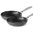 thumbnail image 6 of 2 Pack Nonstick Hard Anodized with Ergonomic Handle Kitchen Cookware Skillet Frying Pan, 6 of 6