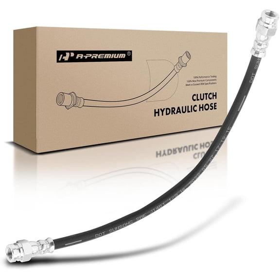 A-Premium Clutch Hydraulic Hose Line Compatible with Kia Spectra 2001 2002 2003 2004 1.8L 2.0L, Replace# 0K2N141380