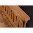 thumbnail image 3 of Albany Futon in Barbados Finish, Twill Black Mattress, 3 of 5