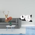 thumbnail image 2 of Escultura De Reno Panda, Adorno De Mesa Moderno, Linda Figura De Ciervo, Reloj De Pared Resistente, Decoración Del Hogar Para Sala De Estar, Dormitorio, Oficina, 2 of 8