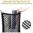 thumbnail image 4 of Dog Car Barrier, Dog Net for Car Between Seats, Pet Net Barrier Front Seat, Car Mesh Barrier Back Seat, Universal Stretchy Car Seat Storage Mesh Net, 4 of 7