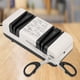 thumbnail image 2 of Afilador de cuchillas, sacapuntas eléctrico automático multifuncional, afilador de cuchillos de cocina, diseño elevado, 2 of 8