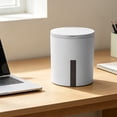 thumbnail image 4 of Mini Trash Can with Lid, Plastic Desktop Waste Bin, Compact Countertop Garbage Basket for Home Office Kitchen Bathroom, 6.2 Inch, 4 of 6