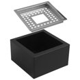 thumbnail image 5 of Stainless Steel Square Ashtray Tabletop – Minimalist Design for Home, Office & Outdoor Use | Easy Maintenance Decorative Ashtray for Parties &, 5 of 5
