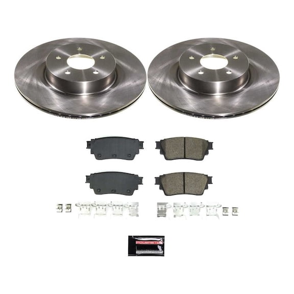 Rear Brake Pad and Rotor Kit - Compatible with 2022 - 2024 Nissan Pathfinder 2023