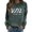 Grey, variant on Halloween Sweatshirt for Women Hoodless Sweatshirt for Comfort and Cozy Seasonal in Casual Fall and Winter Wardrobe Pink L