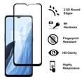 thumbnail image 3 of CoverON Phone Design For OnePlus Nord N300 5G Case and Screen Protector Tempered Glass, Clear Flexible Slim TPU Cover, SunFlower, 3 of 10
