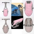 thumbnail image 3 of Dog Cooling Vest Breathable Mesh Dog Jacket Summer Cool and Comfortable Dog Coat Adjustable with Reflective Strip Pet Clothes Suitable for Large Medium and Small Dogs (Pink,L), 3 of 7