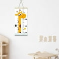 thumbnail image 5 of Eactix Jungle Animal Growth Chart - 60" Canvas Wall Ruler for Kids Room Decor (Inch & Centimeter Markings) , Children's Room Height Measuring Tape One, Kids Growth Height Measuring, 5 of 7