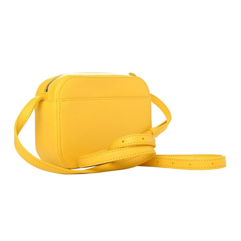 Balenciaga Everyday XS Camera Bag - Yellow Crossbody Bags