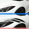 thumbnail image 5 of TINKI Front Headlight Decals Compatible with Chevrolet Corvette C8 2020-2023, Headlight Fender Stripes Sticker, Car Front Headlamp Decals Sticker Accessories, 5 of 13