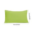 thumbnail image 3 of Bxaolu 2 Pack Pillow Cases, Super Soft Pillowcases with Envelope Closure, Fade and Stain Resistant Queen Size Pillow Covers, 20x30, Light Green, 3 of 6