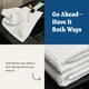 thumbnail image 5 of Juego de toallas de mano ONSEN Terry Cotton Waffle, 2 unidades, color blanco, 50 x 75 cm, 5 of 6