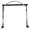 Black, variant on Suodoka 24-Hole Harmonica Stand Adjustable Neck Bracket Holder, Professional Musical Wind Instrument Accessories Metal Rack for Harmonicas, Black Color