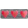 thumbnail image 5 of Dreamtimes Best Mom Love Heart Hallway Runner Rug 2'x6' Kitchen Rug with Rubber Backing Black White Striped Non Slip Entryway Rug Runner Washable Soft Area Rug for Hallway Bedroom Kitchen Decor, 5 of 6
