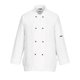 thumbnail image 1 of Portwest - Chaqueta de Chef Rachel de Manga Larga para Mujer (Blanco), 1 of 2