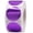 Purple, variant on Orange Metallic Paper Circle Dot Stickers | 1" inch Round - 500 Pack | InStockLabels.com