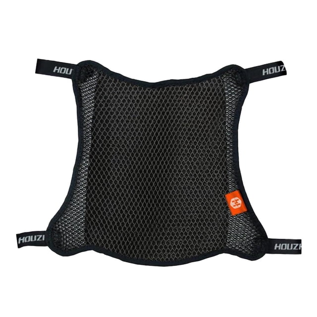 Funda de Mal para Asiento de Motocicleta con Accesorio de Funda Acolchada para Cabeza Transpirable Sunnimix Cojín de malla de asiento de motocicleta