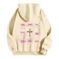 thumbnail image 4 of Pohista Crewneck Sweatshirts Women Summer Women's Tops Womens Shirts Casual Long Sleeve Women's Blouse Boho My Items in Cart, 4 of 4