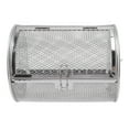 thumbnail image 2 of Panier à Griller Roulant en Acier Inoxydable, Panier à Griller Roulant, Cage de Grillage en Acier Inoxydable, Cage de Grillage Ronde en Acier Inoxydable pour Barbecue, Grillage pour Arachides, Noix Séchées, Légumes, 2 of 7