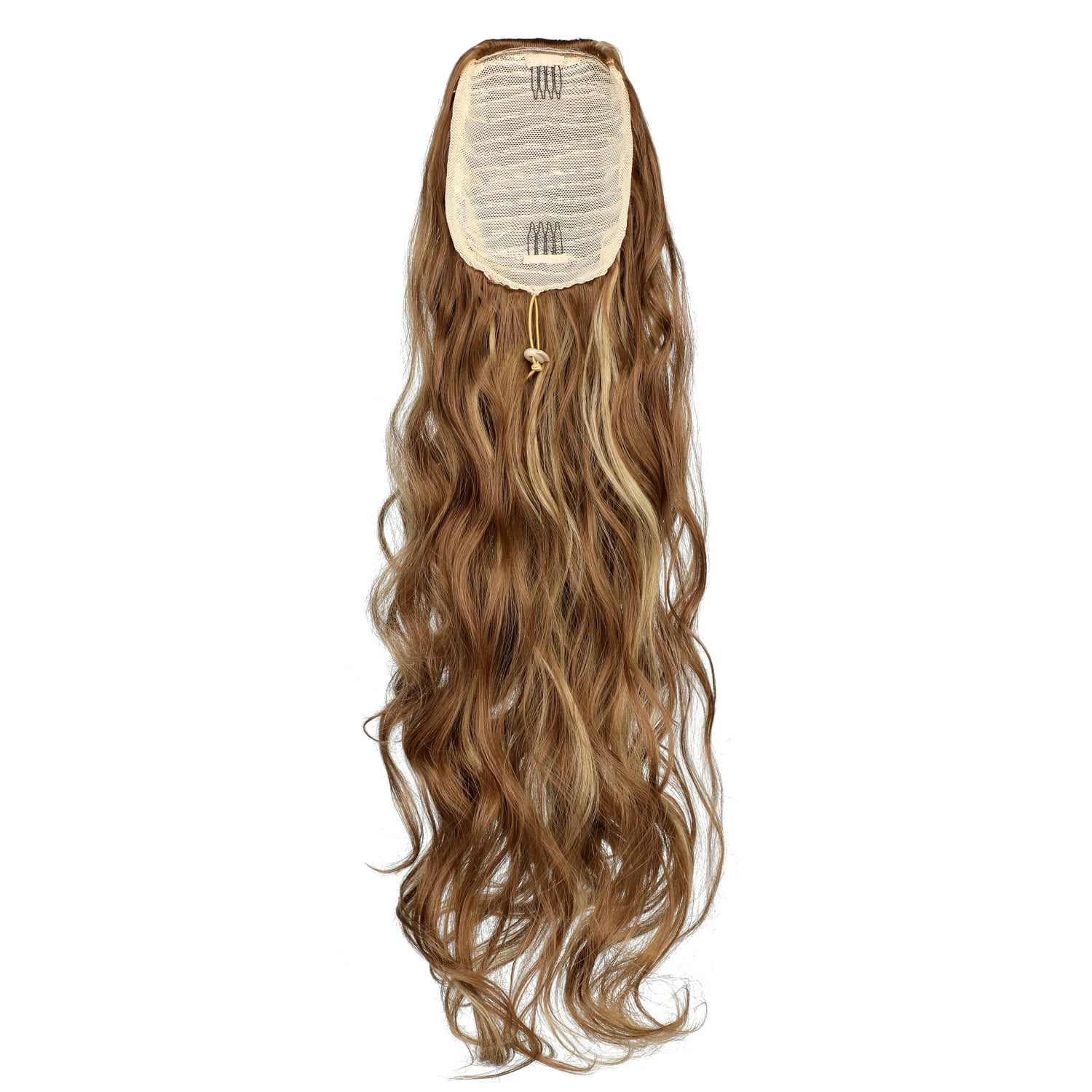 <span data-automation-id="product-title">Dulchany <font color="#0000FF"><b>22" Long Wavy Drawstring Ponytail</b></font>, Women Natural Soft Clip in Ponytail Extension Synthetic Hair Extensions Hairpie