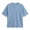 Light Blue, variant on Mens Tshirts, Casual Loose Fit Knit Solid Raglan Short Sleeve Round Neck T Shirt Exchange Men T Shirt Light Gray S