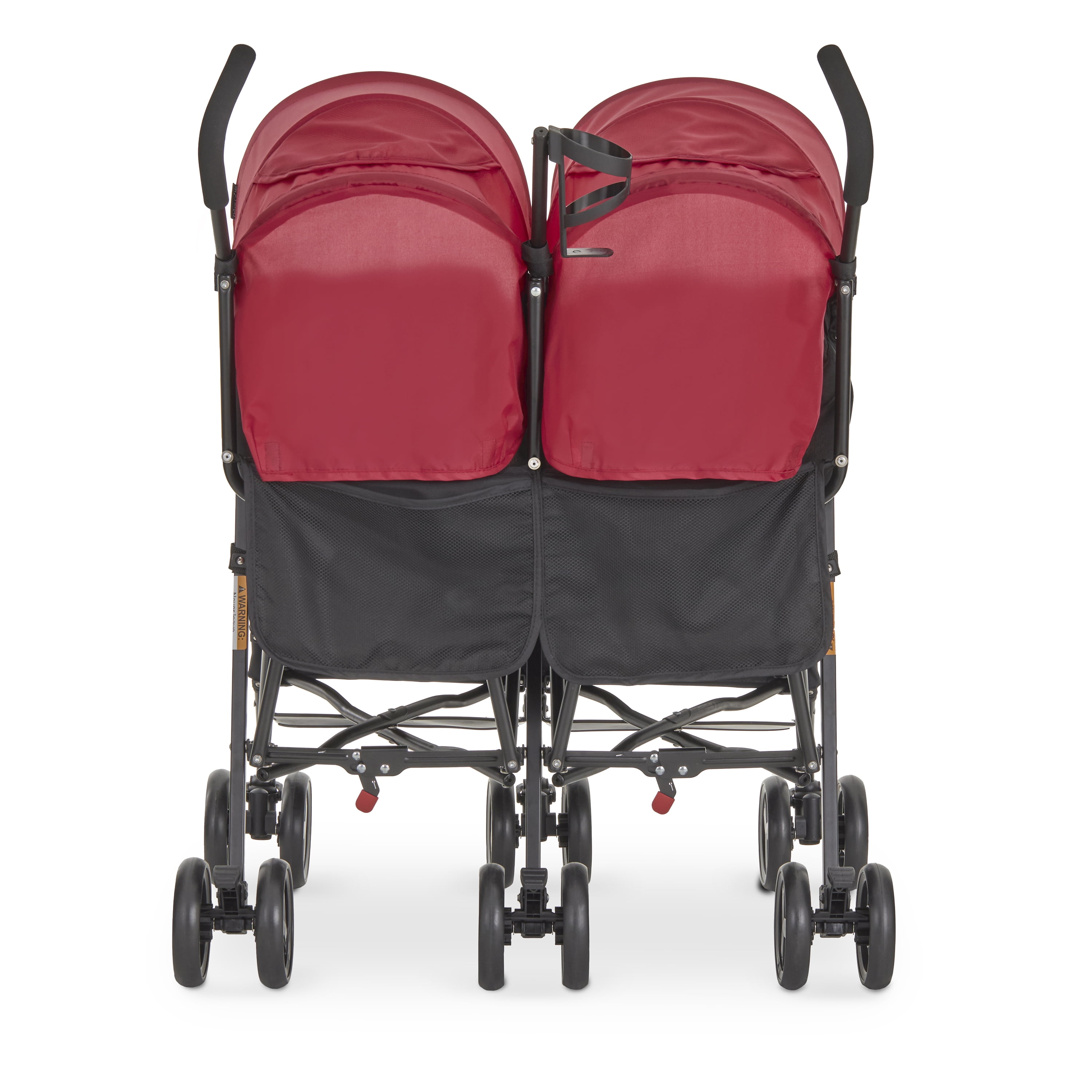 Dream On Me Twin Venture Umbrella Stroller, Red
