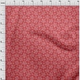 thumbnail image 4 of oneOone Viscose Chiffon Red Fabric Asian Block Craft Projects Decor Fabric Printed By The Yard 42 Inch Wide, 4 of 4