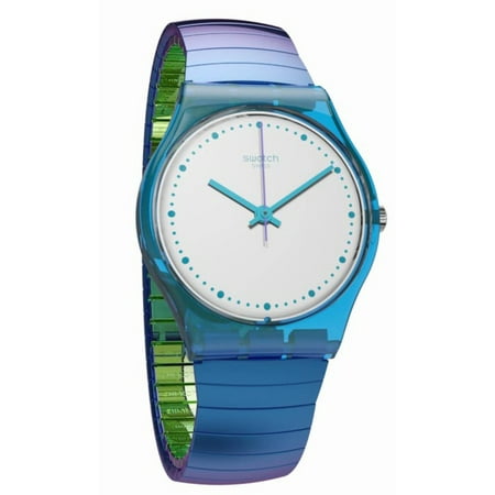 Swatch Flexicold Blue Unisex Watch, Stainless Steel