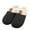 Black, variant on Homieway Women's Slippers, Memory Foam House Slippers, Soft Warm House Shoes for Women and Men, Gray