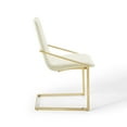 thumbnail image 3 of Pitch Performance Velvet Dining ArmchairGold Ivory, 3 of 7