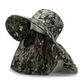 thumbnail image 3 of Sombrero de camuflaje de verano para el sol, protección solar para exteriores, protector solar, sombrero de pesca, sombrero de hombro para hombre, sombrero de sol transpirable, sombrero de montañismo, 3 of 5
